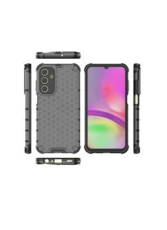 Generic Case for Galaxy A25 5G,Military Grade Drop Protection Shockproof Slim Transparent Honeycomb Heat Dissipation Dual-Layer TPU+PC Cover Phone Case for Samsung Galaxy A24 (Gray)  - Image 4