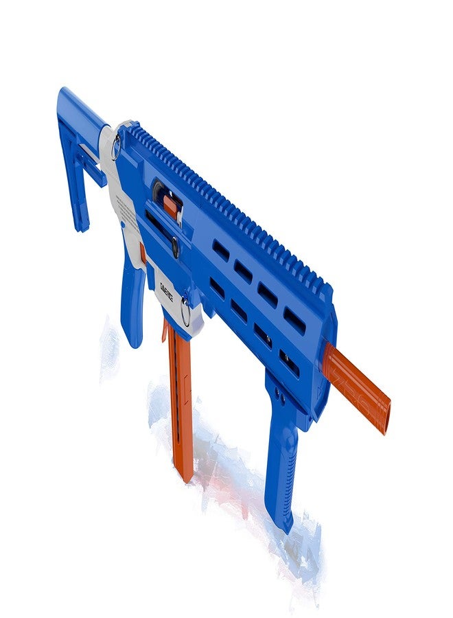 Game Face GameFace Prime GFJBB Spring-Powered Foam Dart Blaster, Blue - Image 3