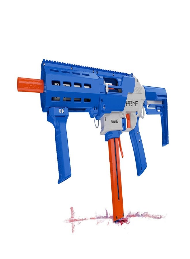Game Face GameFace Prime GFJBB Spring-Powered Foam Dart Blaster, Blue - Image 2