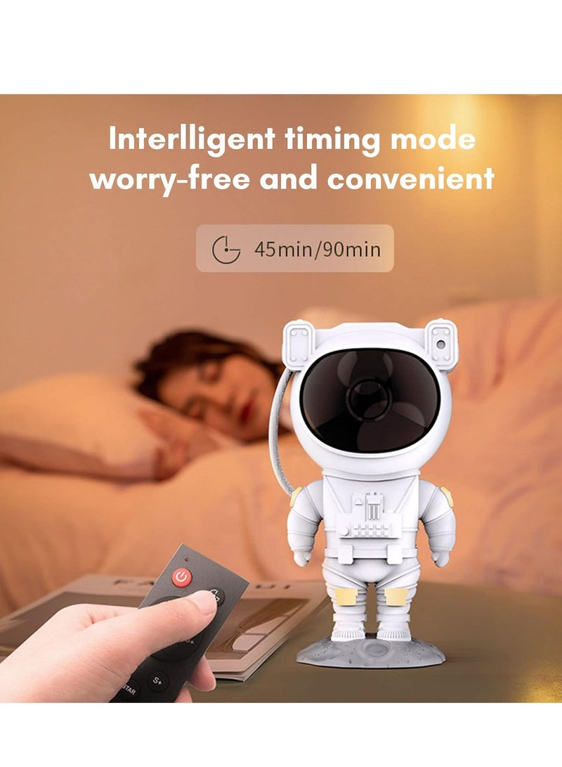 ELTRAZONE Astronaut Star Projector Night Lights, Kids Room Decor Aesthetic,Astronaut Nebula Galaxy Projector Night Light,Remote Control Timing and 360°Rotation Magnetic Head,Lights for Bedroom,Gaming Room Decor - Image 5
