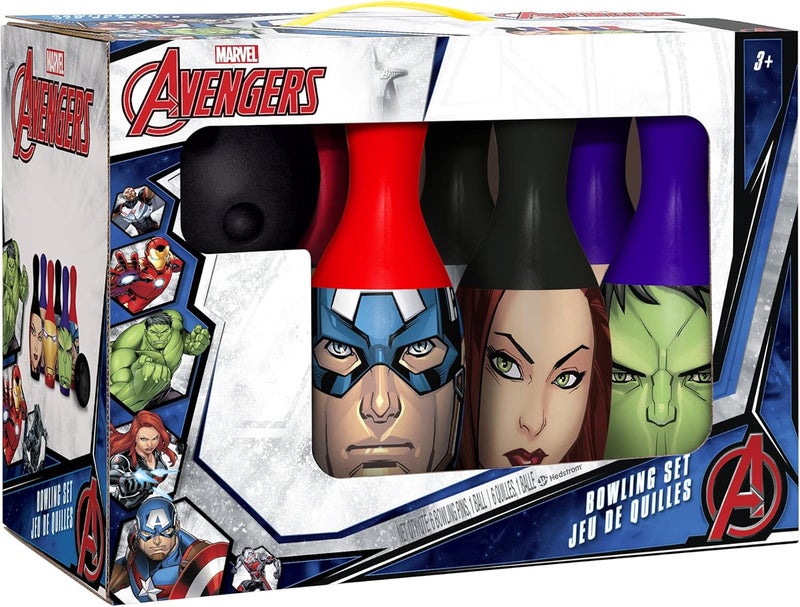 Hedstrom Plastic Bowling Set, Marvel Avengers,Multi-Colored,52-40041BX - Image 2