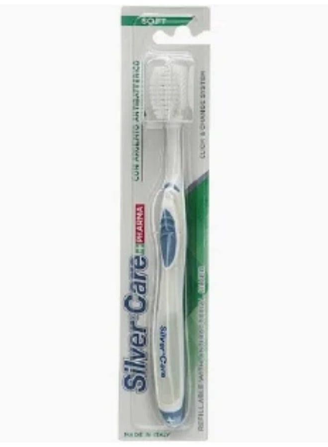 SILVER CARE +PJARMA SOFT TOOTHBRUSH