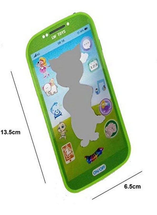 SAJANI Kid'S Digital Mobile Phone With Touch Screen Feature Amazing Sound And Light Toy (Color And Design May Vary)  - Image 4