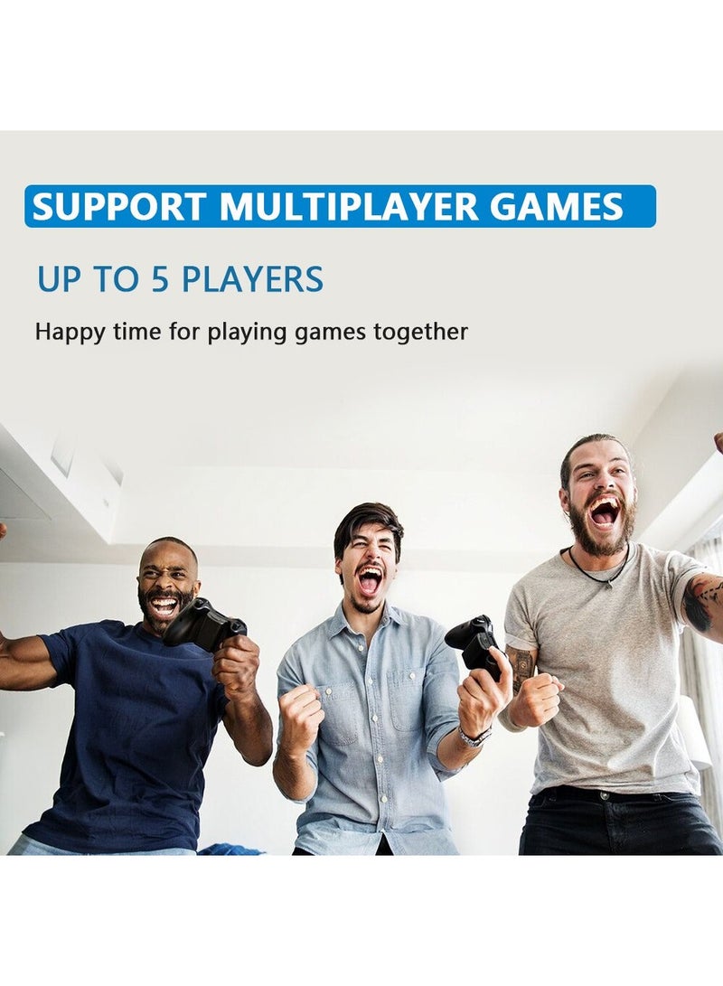 Game Box, Super Console X Retro Video Game Console, Support 70000+ Games 50 Emulators for PS1/PSP/MAME/DC with 2 Controllers (128GB)