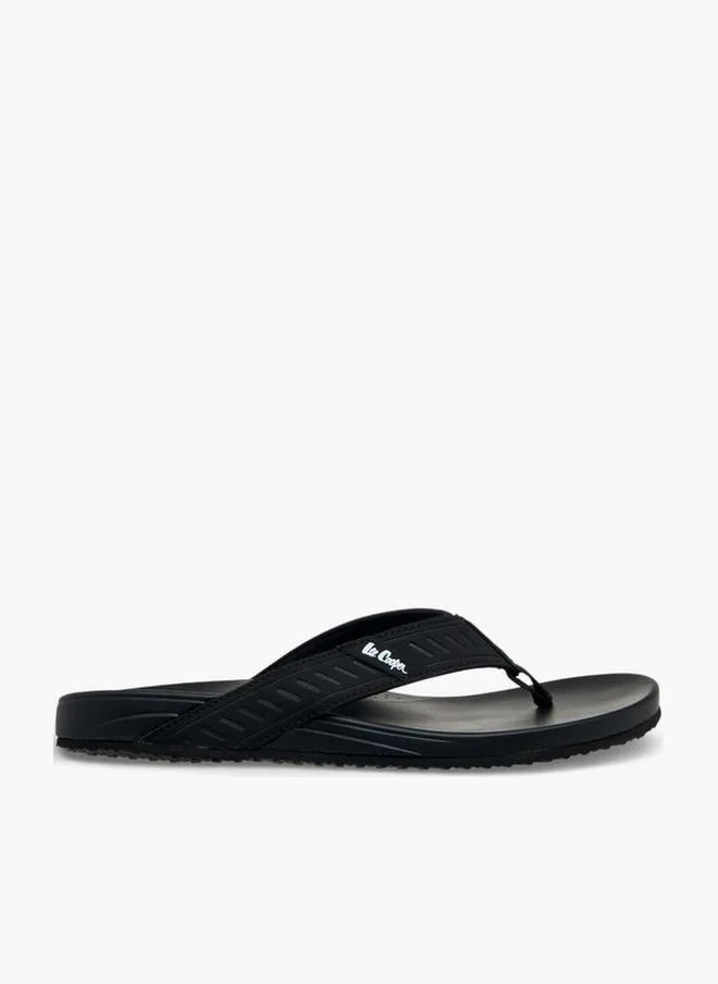 لي كوبر Men Logo Detail Flip Flops