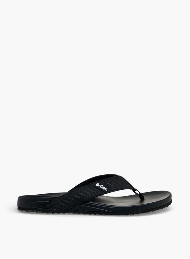 لي كوبر Men Logo Detail Flip Flops