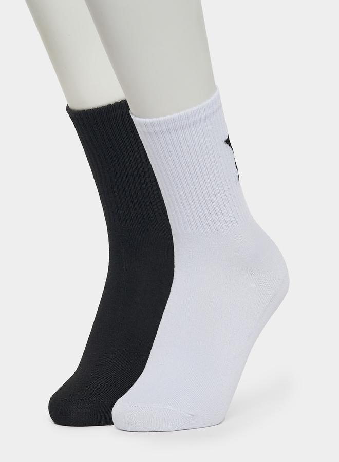 Styli Set of 2 - Star Print Socks  - Image 1