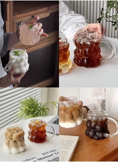 ShebSheb Creative Bubbles Shaped Water Glasses,Hot and Cold Resistant Drinking Glasses  - Image 4