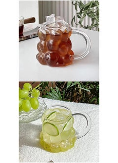 ShebSheb Creative Bubbles Shaped Water Glasses,Hot and Cold Resistant Drinking Glasses  - Image 3