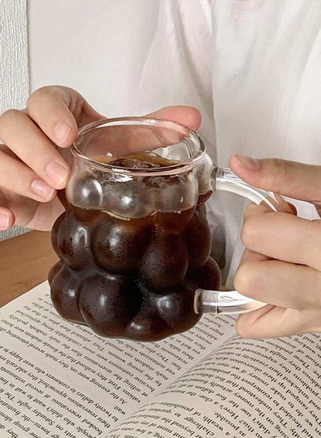 ShebSheb Creative Bubbles Shaped Water Glasses,Hot and Cold Resistant Drinking Glasses  - Image 2