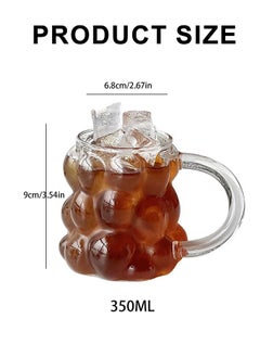 ShebSheb Creative Bubbles Shaped Water Glasses,Hot and Cold Resistant Drinking Glasses  - Image 5