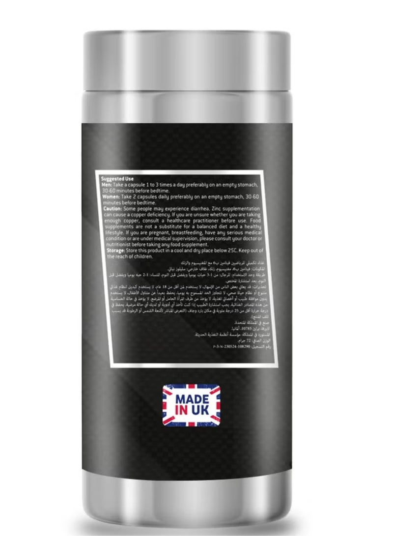 Laperva Triple ZMA, Maintains Testosterone Levels, Supports the Nervous System, 90 Veggie Capsules, Pack of 2 - Image 4