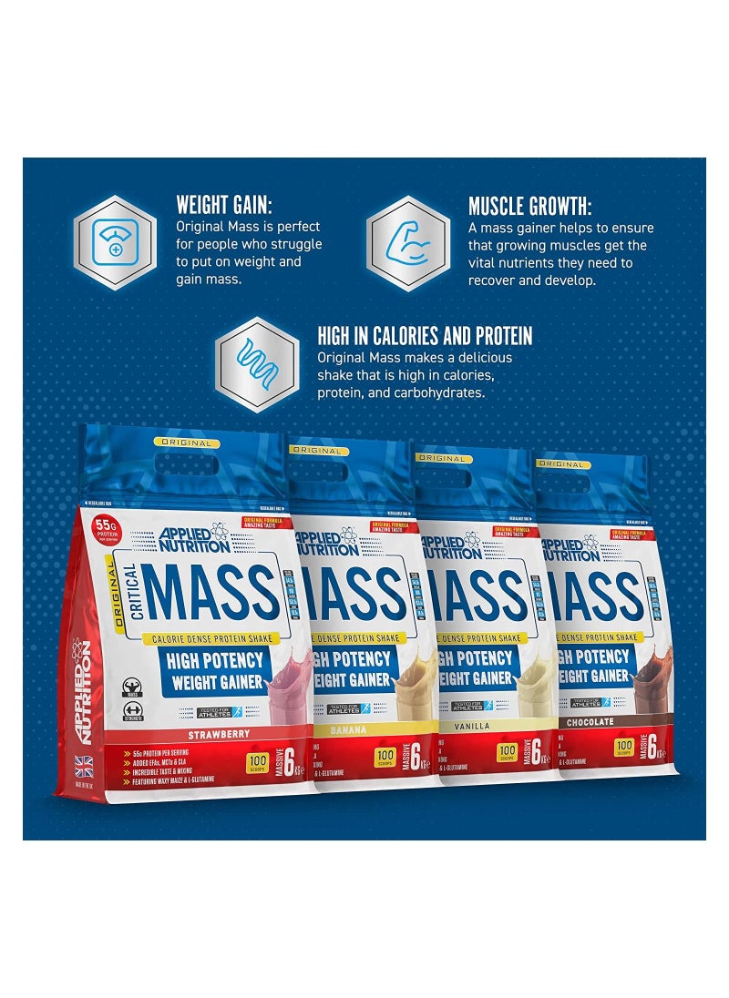 Applied Nutrition - Original Critical Mass Banana Massive 6Kg - Image 1