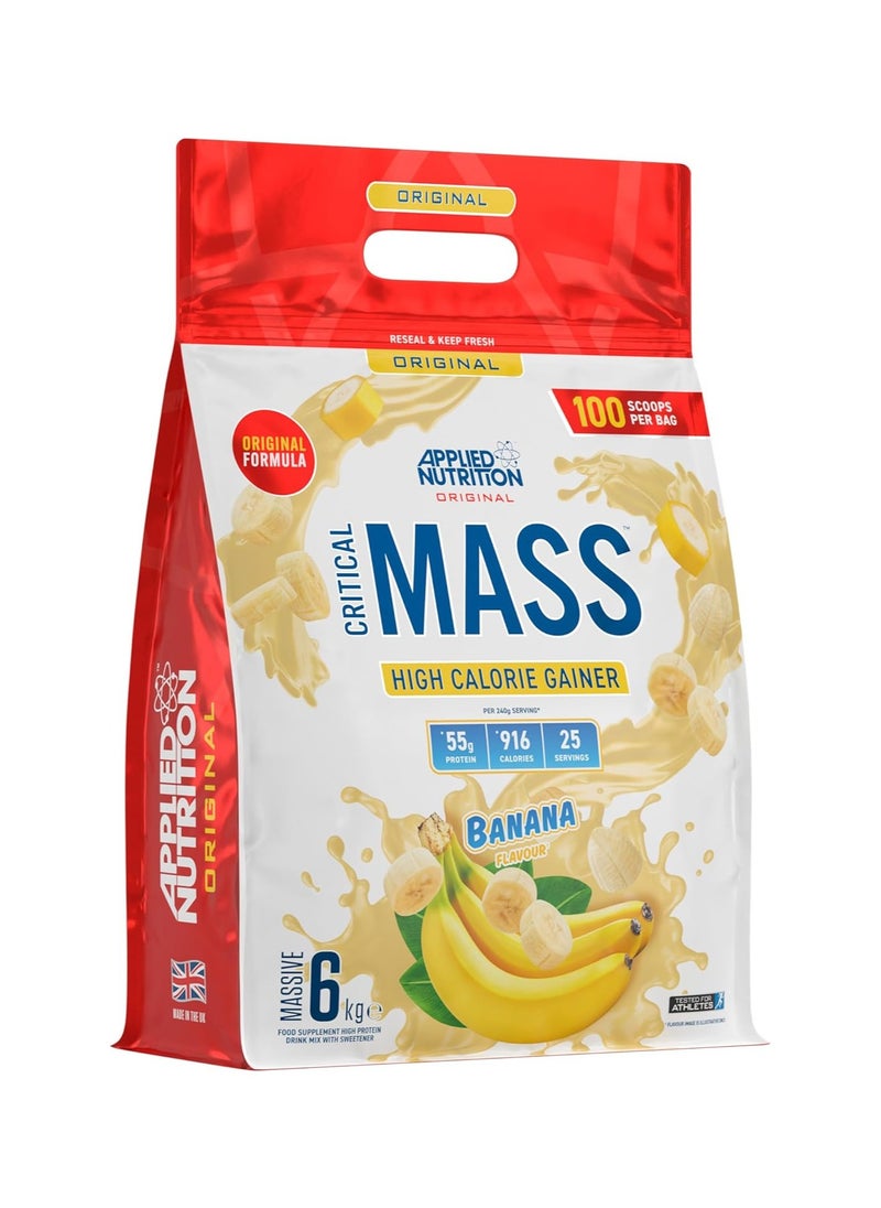 Applied Nutrition - Original Critical Mass Banana Massive 6Kg - Image 1