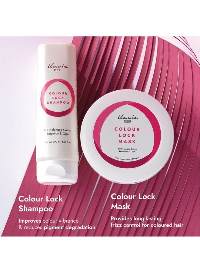 iluvia Colour Lock Combo For Colour Protection Boost (Also Suitable For Colour Treated Hair) 200Ml Sulfate Free ;; Phthalate Free ;; Paraben Free (200Ml 782052) - Image 4