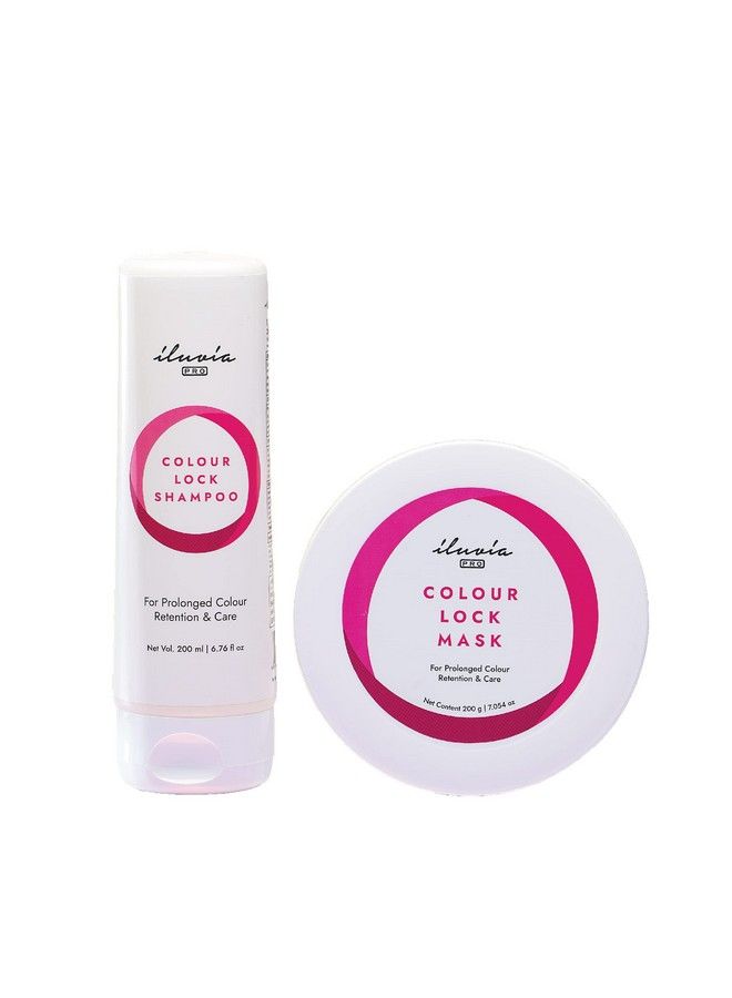 iluvia Colour Lock Combo For Colour Protection Boost (Also Suitable For Colour Treated Hair) 200Ml Sulfate Free ;; Phthalate Free ;; Paraben Free (200Ml 782052) - Image 1