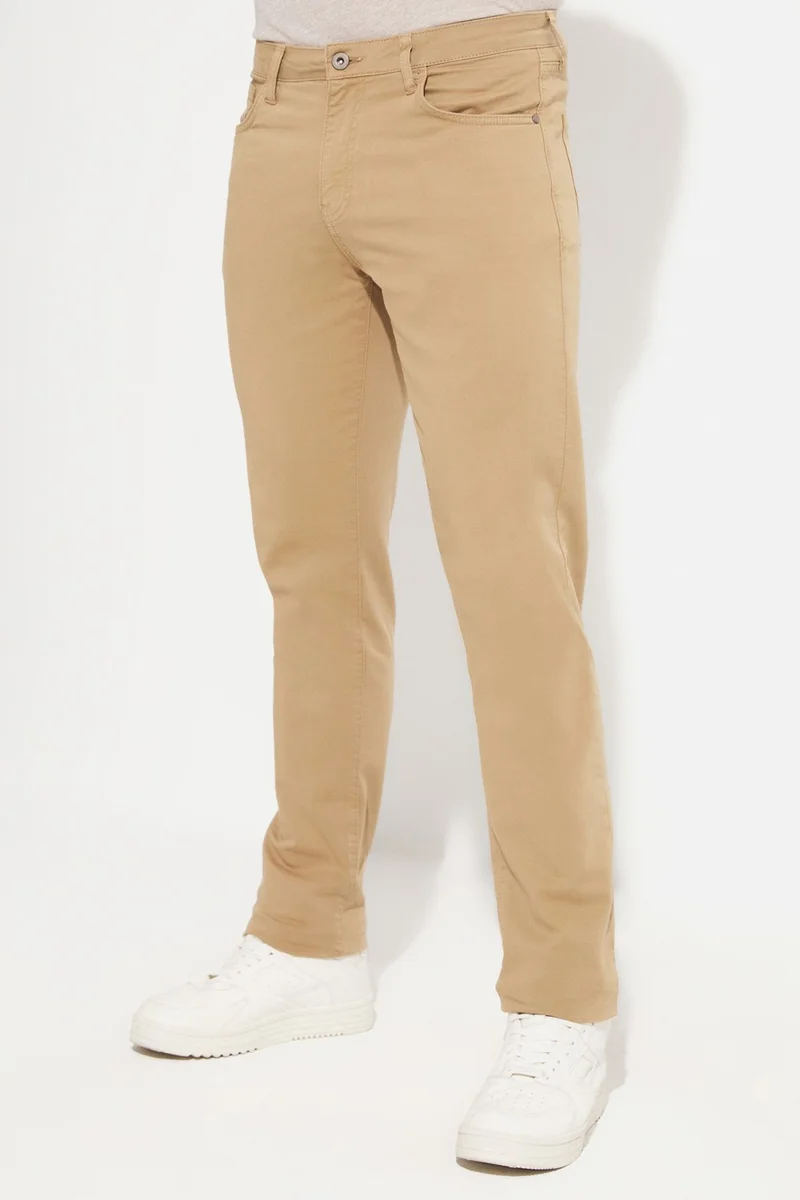 جون Exclusive Men's Regular Fit Five Pocket Chino Pants