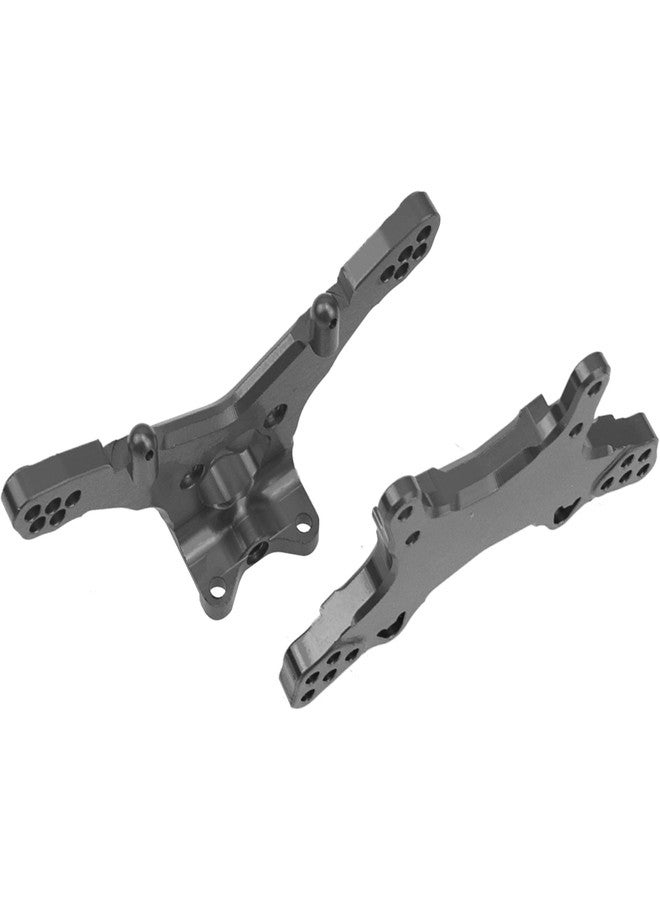 Vgoohobby Metal Front & Rear Shock Tower RC Shocks Damper Mount Set Compatible with Losi 1/18 Mini-T 2.0 2WD Stadium RC Truck Hop-Up Parts (Black) - Image 3