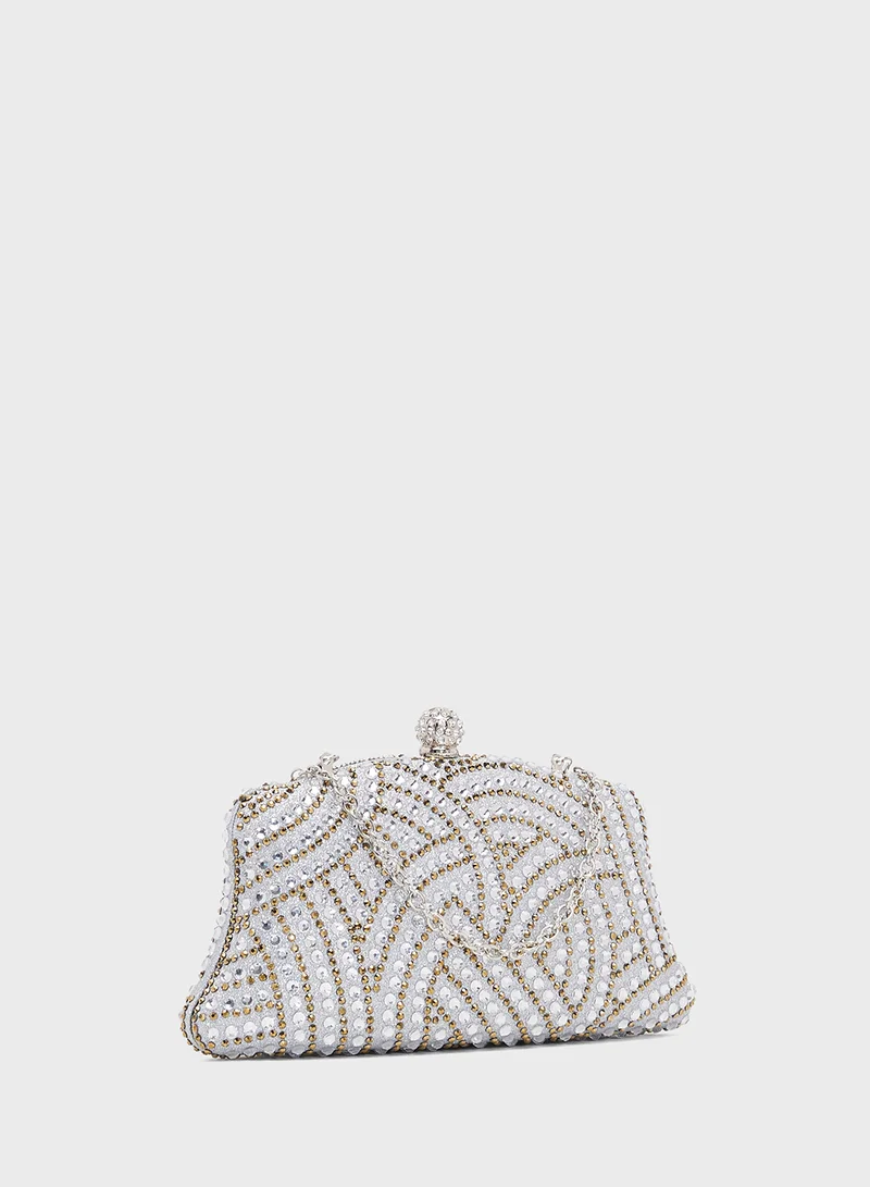 Ella Limited Edition Jewel Pattern Embellished Clutch
