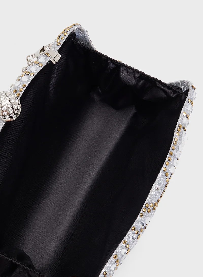 Ella Limited Edition Jewel Pattern Embellished Clutch