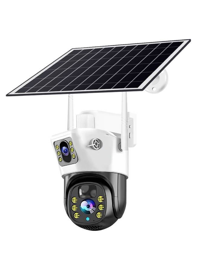 Solar monitoring camera, indoor and outdoor night vision safety camera with wifi - Image 1