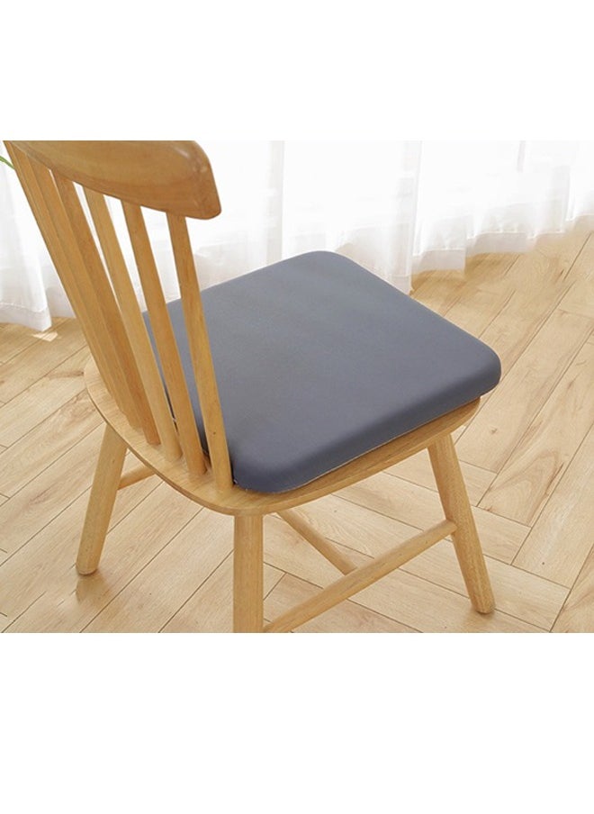 Generic - 15 Inches Square Stool Cushions with Ties Set of 1 for Chair, Breathable Square Chair Pads Seat Cushions with Anti-Slip Mat - Image 1