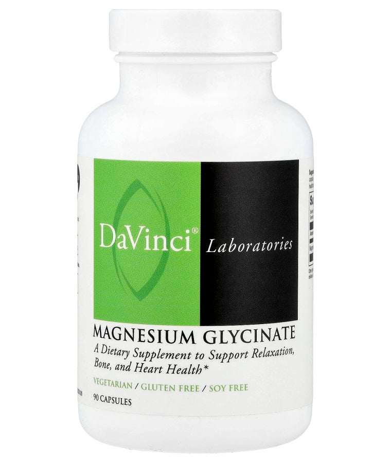 DaVinci Laboratories Magnesium Glycinate 90 Capsules (75 mg per Capsule)