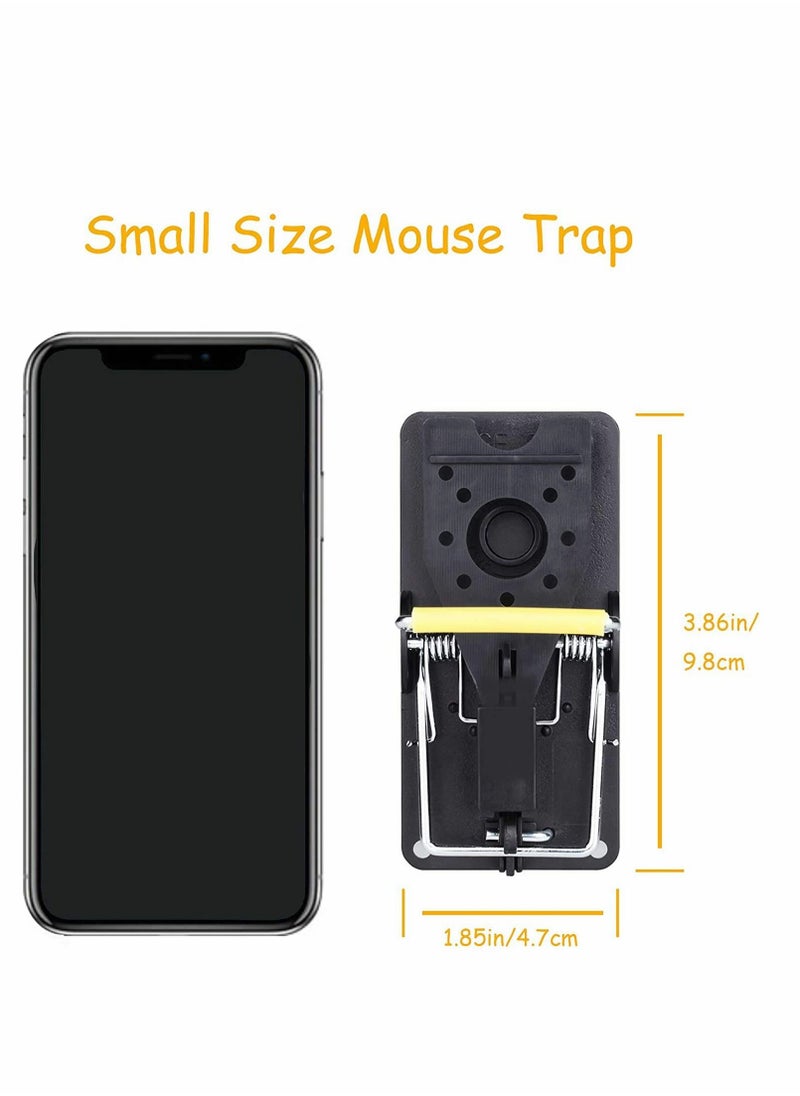 KASTWAVE - Mouse Trap, Reusable Mice Snap Traps, Power Mouse Catcher That Kill Rat Instantly Sensitive Rodent killer with Bait Cup for kitchen & Garden Easy To Clean Effective Safe And Painless, 6 Pack - Image 1