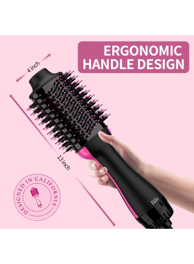 Hair Dryer Brush Blow Dryer Brush in One, Professional Hairdryer and Styler Volumizer Hot Air Brush with Negative Ion Anti-frizz Ceramic Titanium Barrel Hair Straightener Brush - Image 5