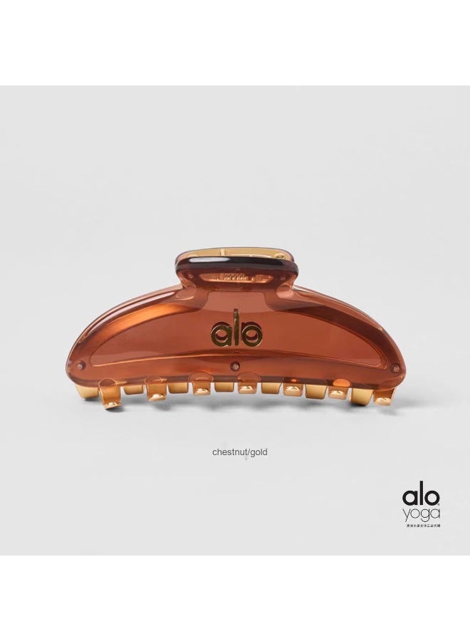 مشبك شعر شفاف عصري للنساء من ألو يوغا