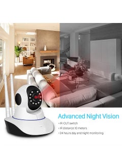 GREENEYE TECHNOLOGY GREENEYE TECHNOLOGY CCTV Camera MultipleXR2 Pro Upgraded HD Smart WiFi Wireless IP CCTV Security Camera Night Vision 2Way Audio Support 64 GB Micro SD Card Slot  - Image 4