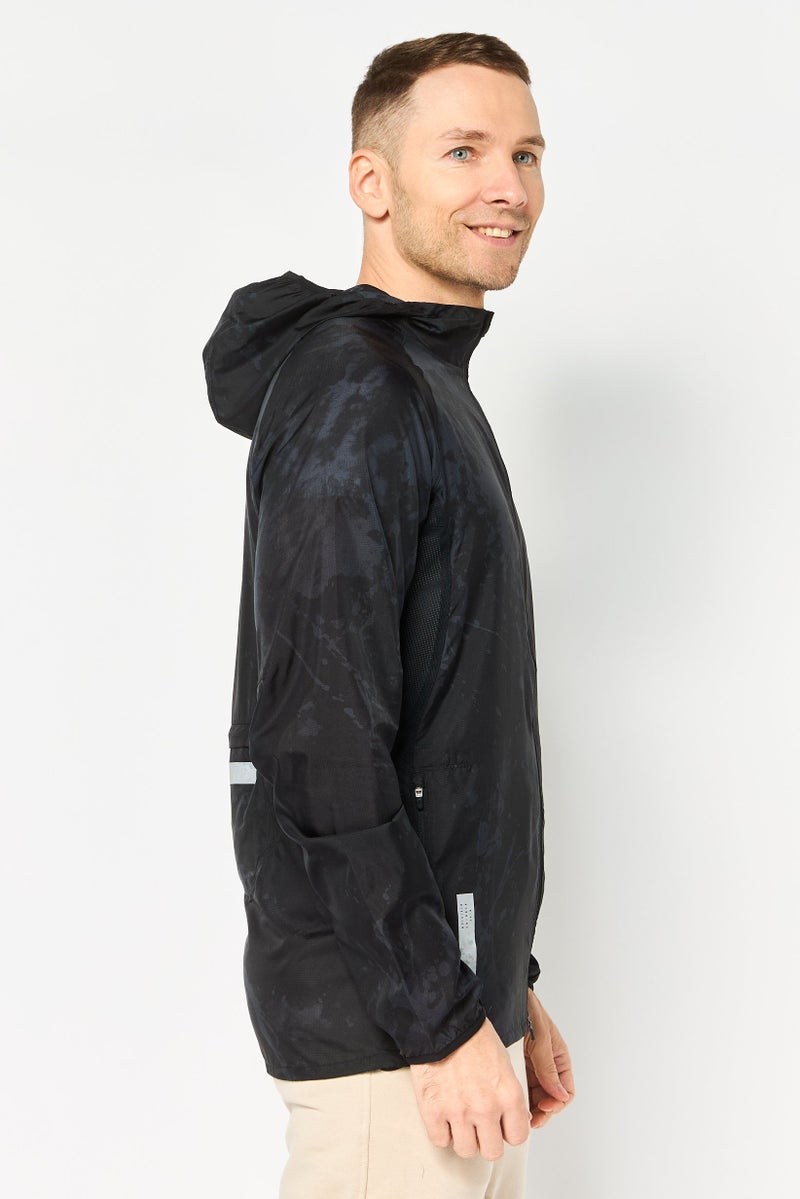 Nike Men Sportswear Fit Long Sleeve Training Jacket, Black - Image 3