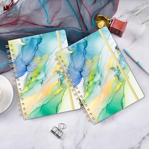 Journaltastic 20262029 Monthly Planner 3 Year Monthly Planner 20262029 with Monthly Tabs Jul 2026 Jun 2029 63 x 84 2629 Monthly Calendar Green - Image 3