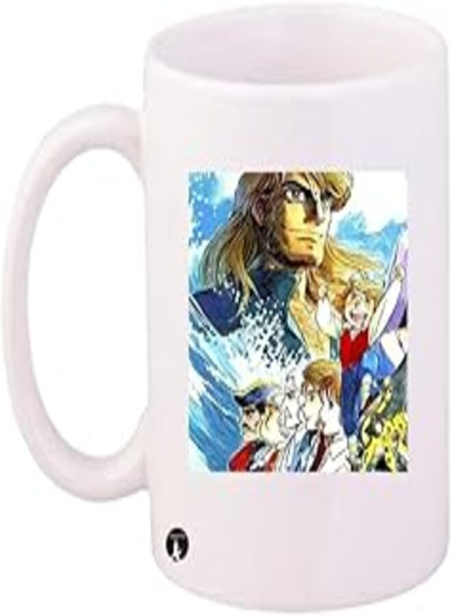 RYN PRINTED/Jazeerat/Al Kanz/Mug White Blue Beige Standard Size