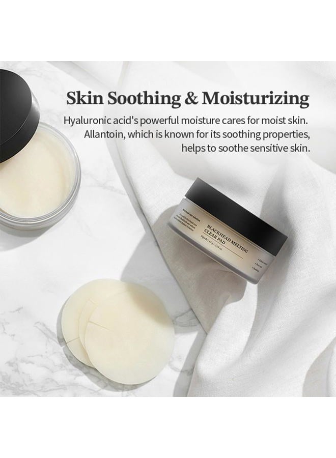 SUNGBOON EDITOR Blackhead Melting Clear Pad 65g(30 counts) | Blackhead Remover Pad, Pore Minimizing | Deep Cleansing & Pore Unclogging | Clears Blackhaed | Korean Skincare - Image 5