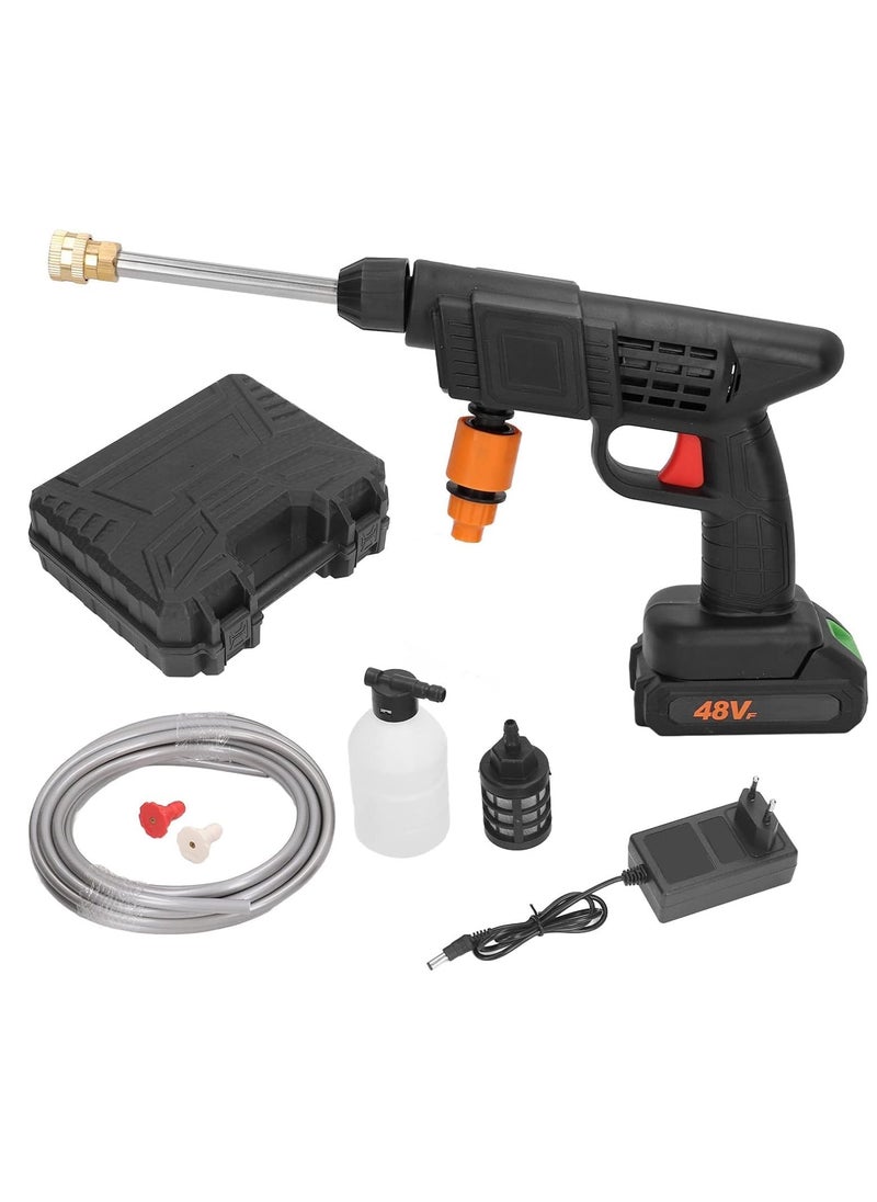 FARROBIZZ 48V High-Pressure Water Sprayer, Car Washing Machine, 5M Range, Cordless Portable Electric Water High Pressure Washer Gun, Used For Car Washing, Floor Cleaning & Garden Watering  - Image 1