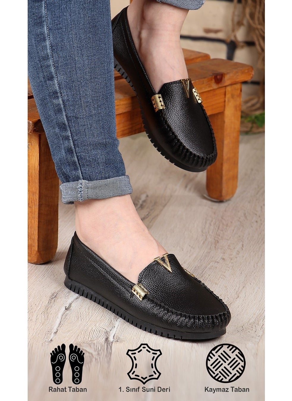 VOJO Victoria Comfortable Sole Casual Women's Ballerina Shoes 6 Colors  - Image 1