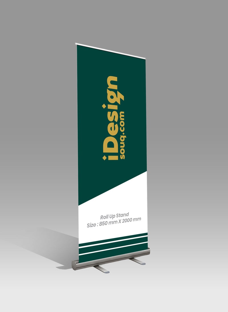 IDesign حامل لافتة قابل للسحب - Image 3