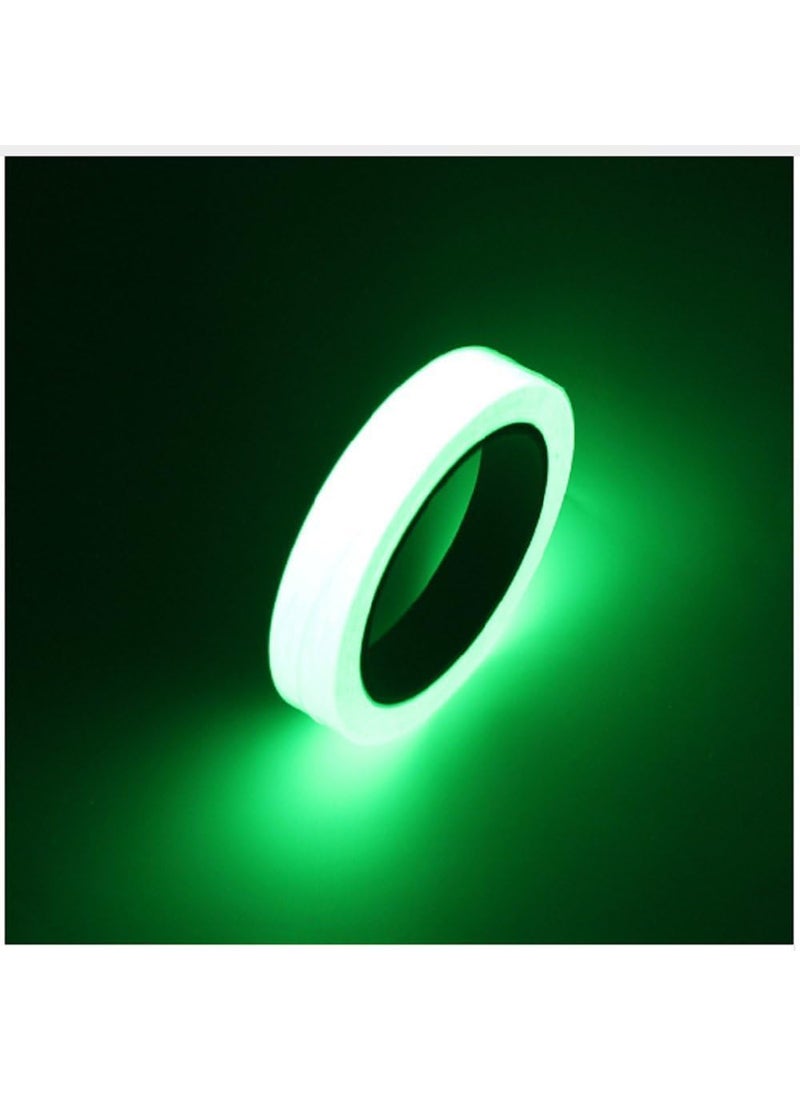 ART RANGER Art Ranger Glow in The Dark Tape Night Glow Radium Sticker 10 mm x 3 Meters Pack Of 1 Transparent  - Image 1