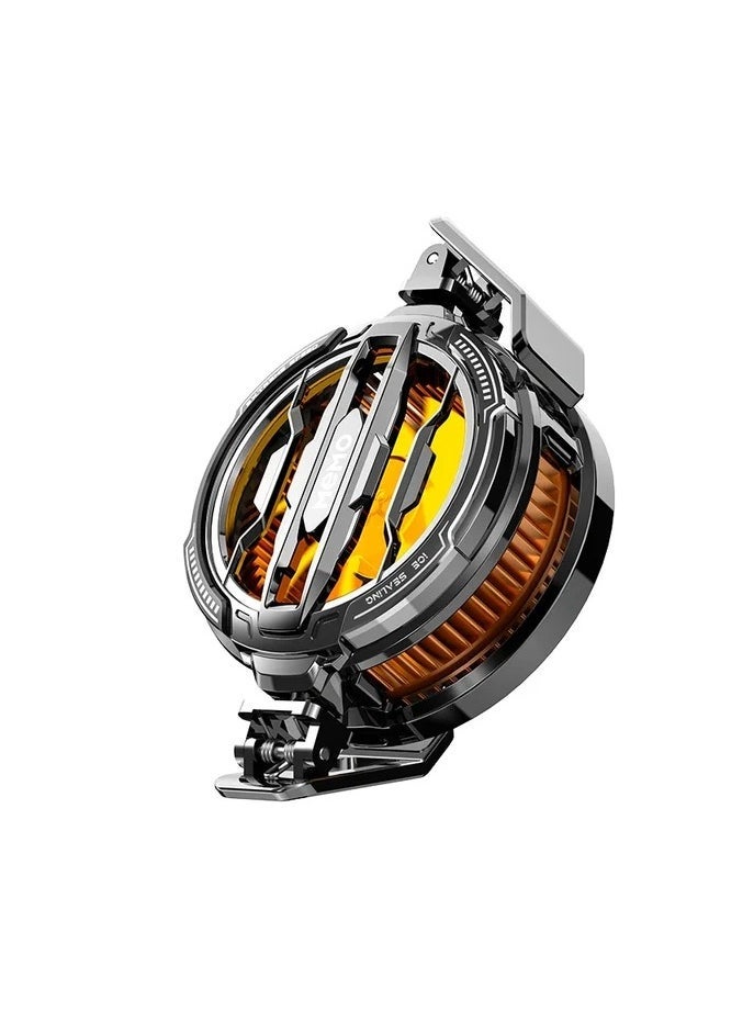 Memo CX-07 Magnetic Cooler Fan with 15W Instant Cooling – Semiconductor Technology Freeze Mode for Gaming Phones  Tablets, MagSafe-Compatible Clip-On Design, USB-C Powered Silent Cooling System for Lag-Free Performance During Mobile Gaming - Image 2