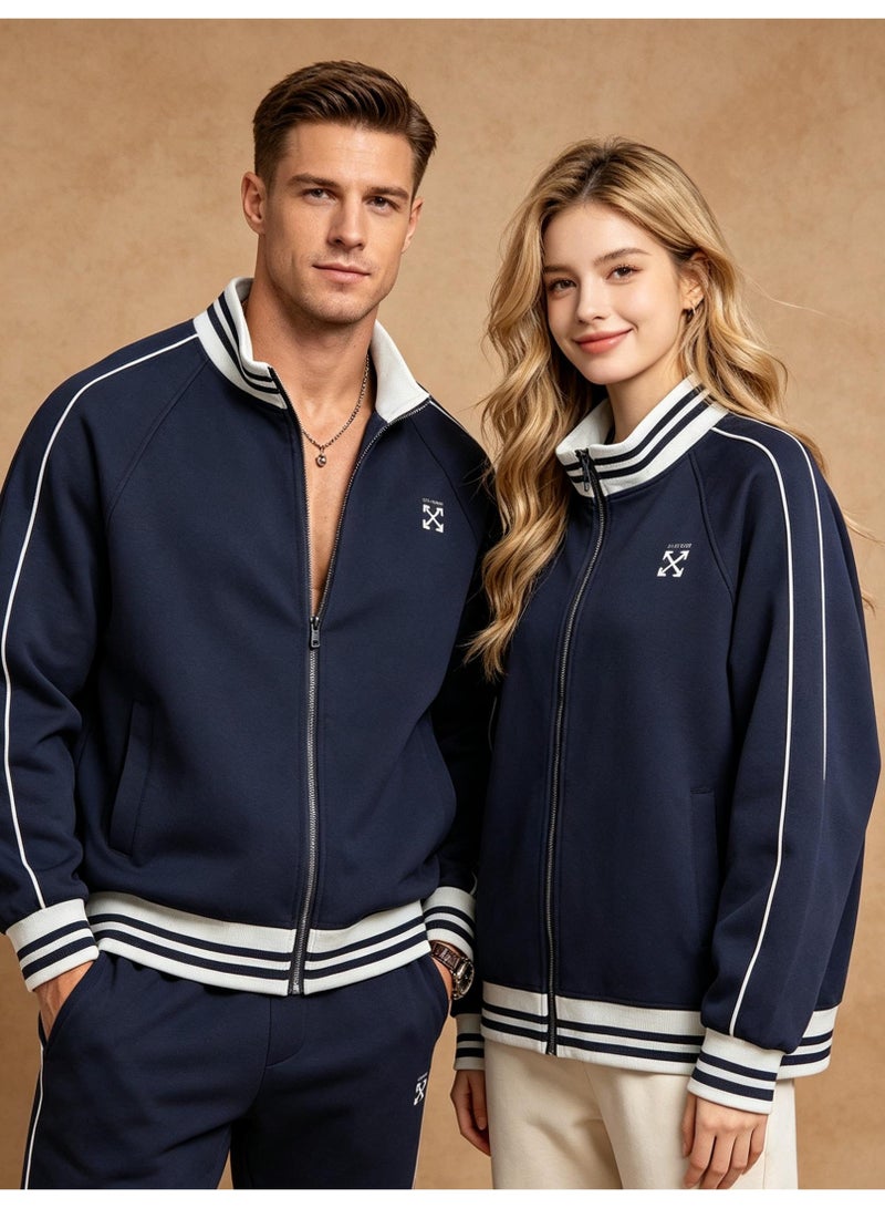 OFF-WHITE baseball uniform jacket for men and women - Image 2