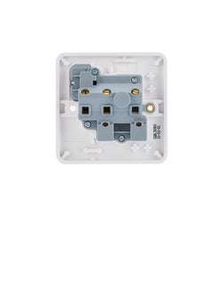 Schneider Electric Schneider Electric GGBL3090 Lisse Moulded Socketoutlet, 15A, 1 Gang, Matt White  - Image 3