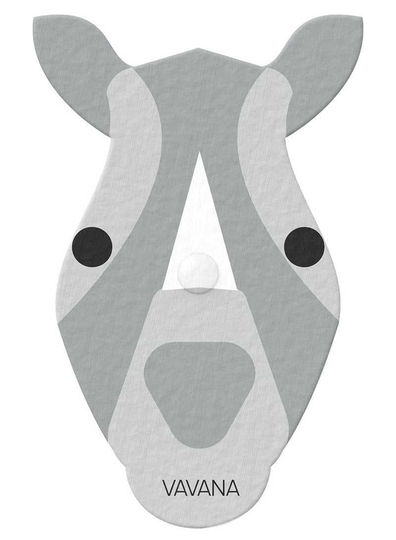 Vavana Buddies Vegan Paper Car Vent Air Freshner Neutral Rhino - Image 2