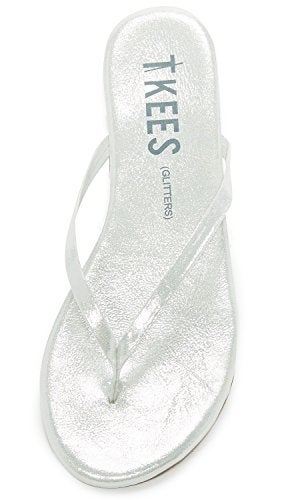 TKEES Women's Glitters Flip Flop, Gleam, 7 M US - Image 4