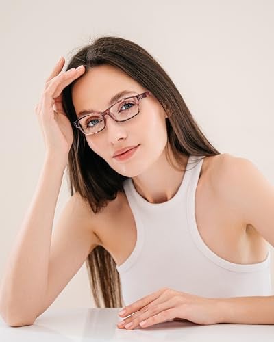 JOLISU Reading Glasses for Women Men - 5 Pack Ladies Fashion Readers Computer Eyeglasses W/Spring Hinge - Blue Light Blocking Reading Glasses Anti Eyestrain 1.5 - Image 4