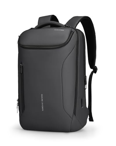 MARK RYDEN Business Backpack for Men, Waterproof High Tech Backpack with Sport Car Shape Design and USB Charging Port, Travel Laptop Backpack Fits 17.3 Inch Notebook - Image 1