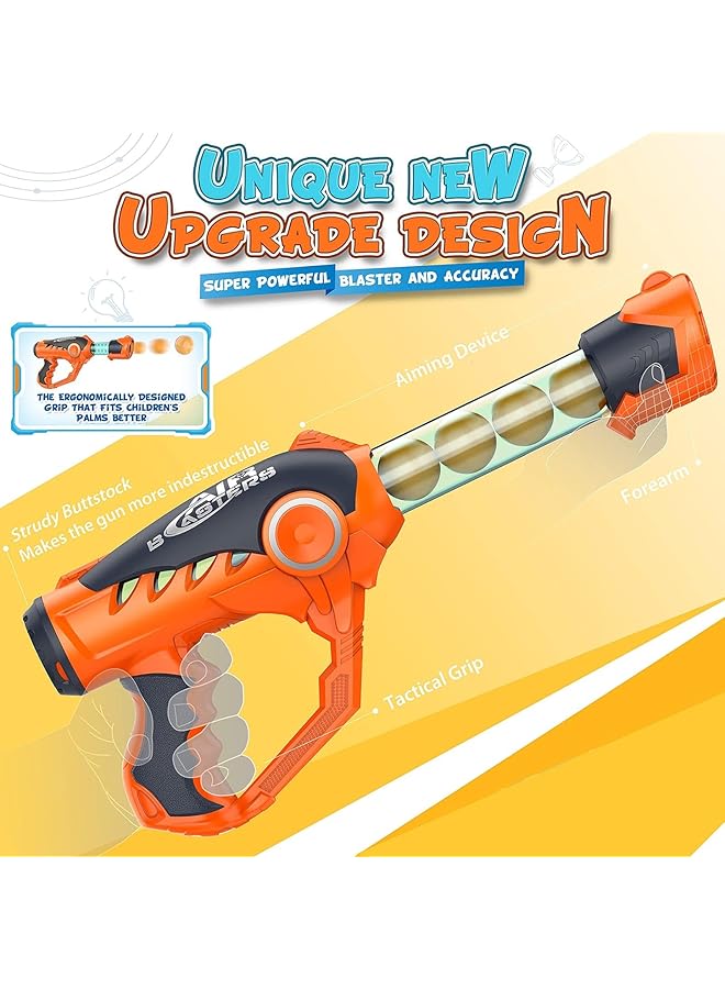 X spring Shooting Games Toy Foam Ball Toys With 12 Soft Bullet Safe Pump Action Sniper Toy For Kids Age 6 12 Indoor Outdoor Shooting Toy For Boys And Girls Birthday Gift Idea - Image 3