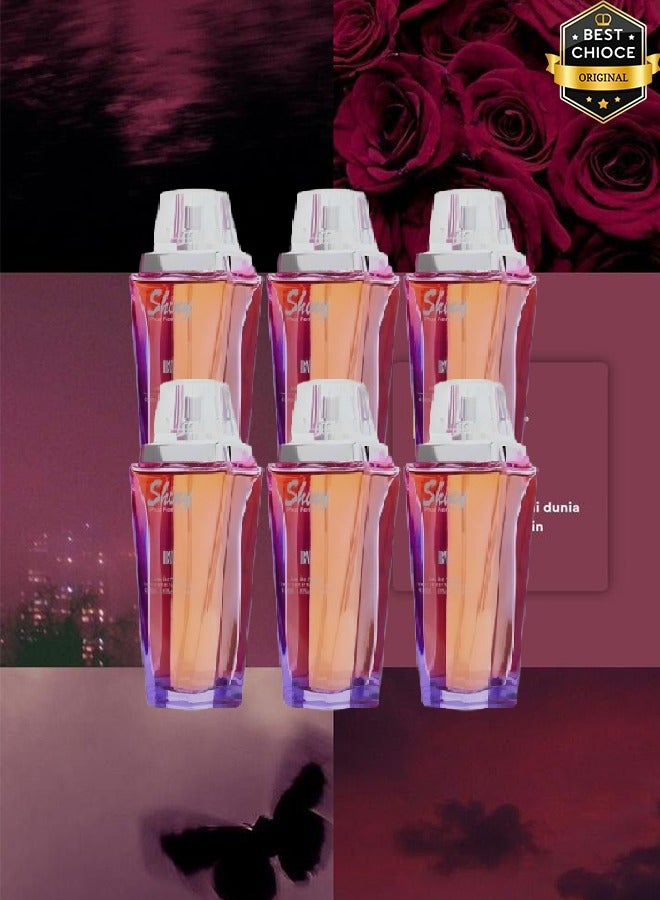 بي إن بارفوم 6 قطع عطر شايني للنساء 100 مل - Image 1
