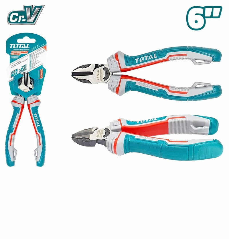 TOTAL Diagonal Cutting Pliers 6" - Image 2