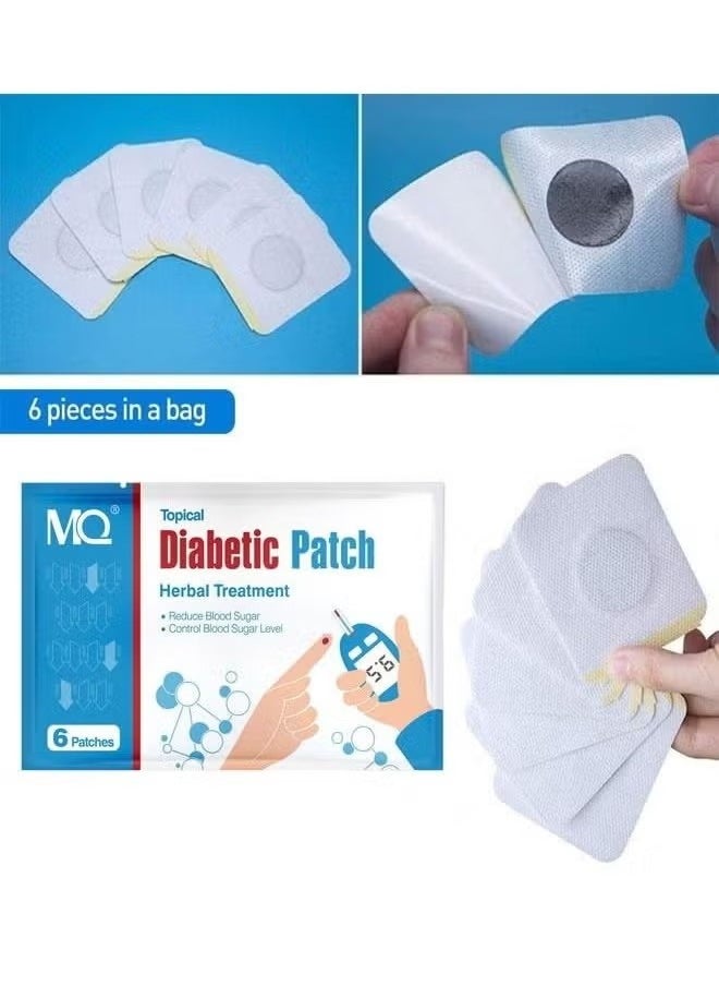 MQ 2 Bags of 12 Pcs Topical Diabetic Patch,Herbal Treatment,Focus On Regulating Blood Circulation And Balancing Organ System To Improve Pancreatic Function And Reduce Blood Sugar Content In The Body  - Image 2